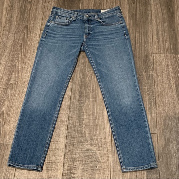 rag & bone Dre Low-Rise Ankle Slim Boyfriend Jeans - Picture 3 of 10